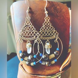 Bohemian Crystal Earrings
